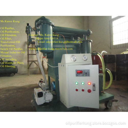 Online Transformer Oil Drying machine & Insulation oil purifier for Power Transformer